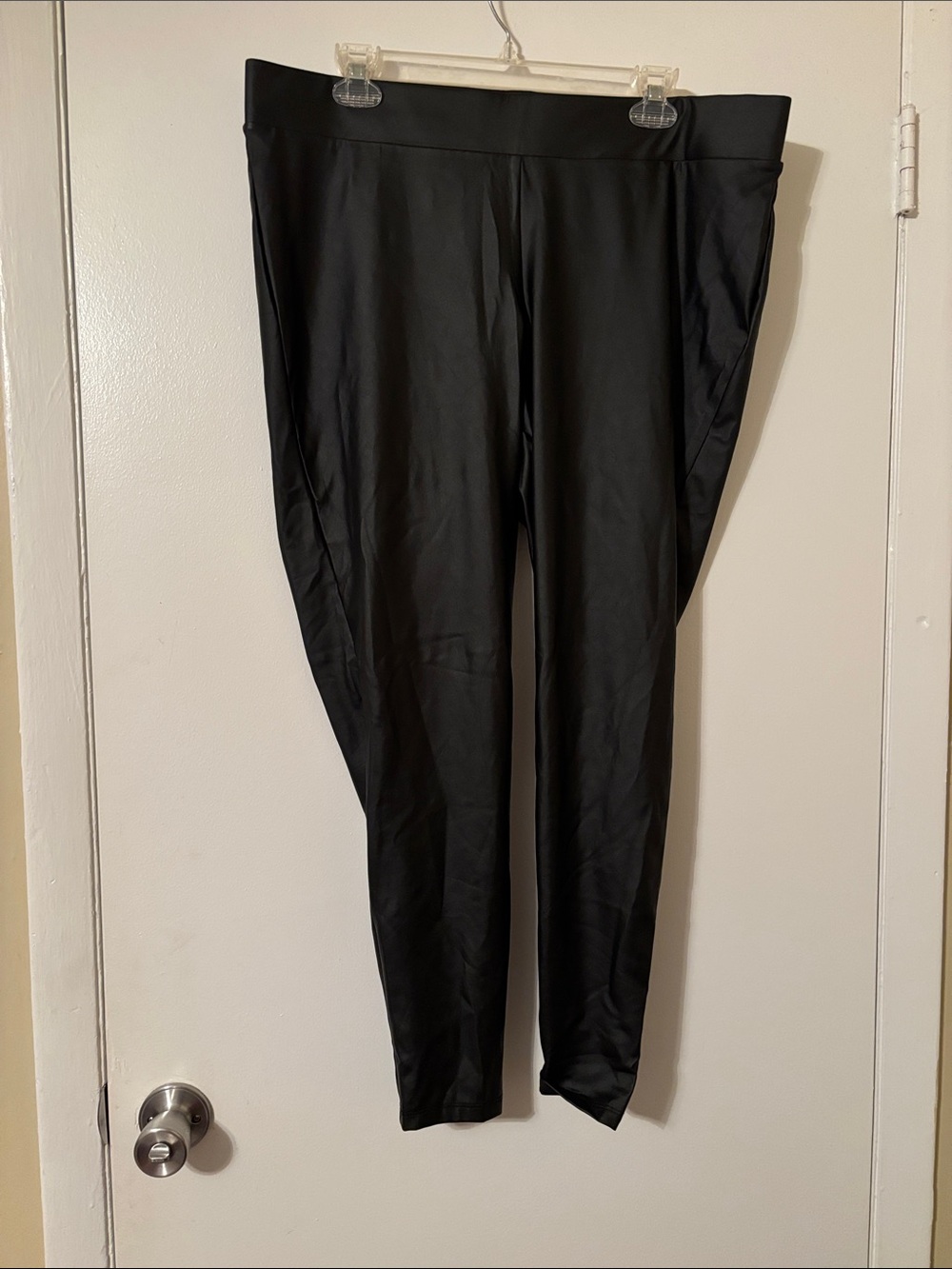 torrid Black Stretch Leggings Faux Leather